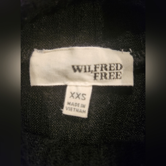 Aritzia Wilfred Free Knit Black High Neck Dress - Picture 10 of 11